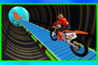 Motorcycle Stunt game截图1