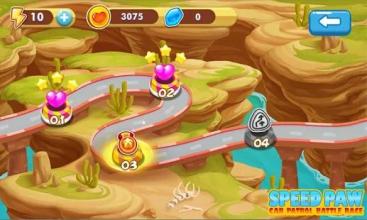 Speed Paw Car Patrol Battle Race截图5