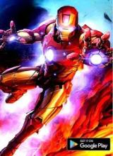 IRON AVENGE JET MAN SUPER HERO 3D COLORING BOOK截图1