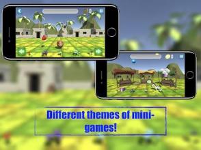 Little animals: mini games for kids截图2