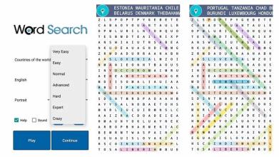 Word Search & Crossword Puzzle截图1