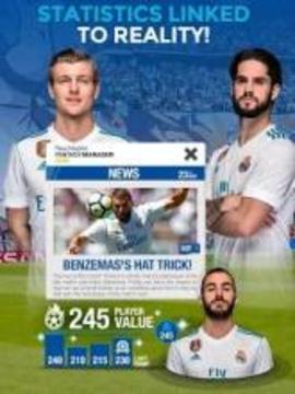 Real Madrid Fantasy Manager'18- Real footbal