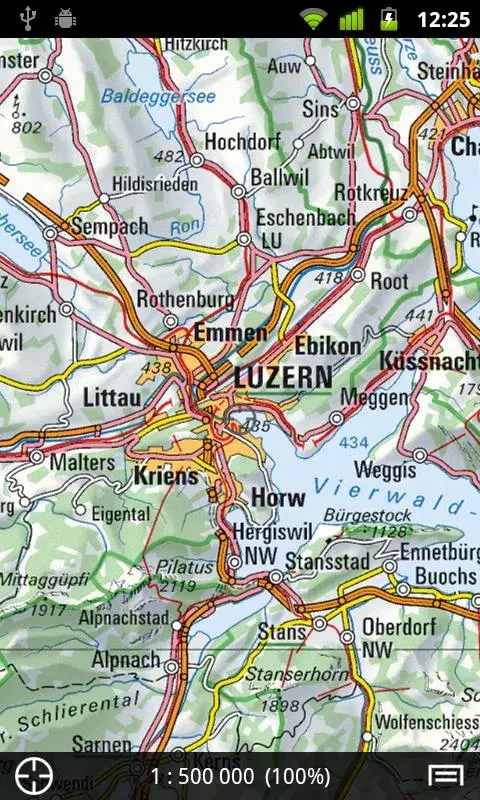 Swiss Map Mobile截图5