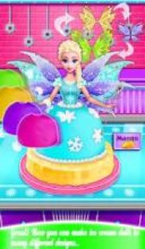 Glow in The Dark Ice Cream Fairy Cake! Magic Dolls截图
