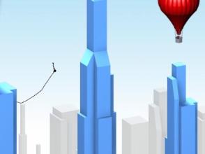 Fly With Rope - Stickman Swing In The Sky截图2