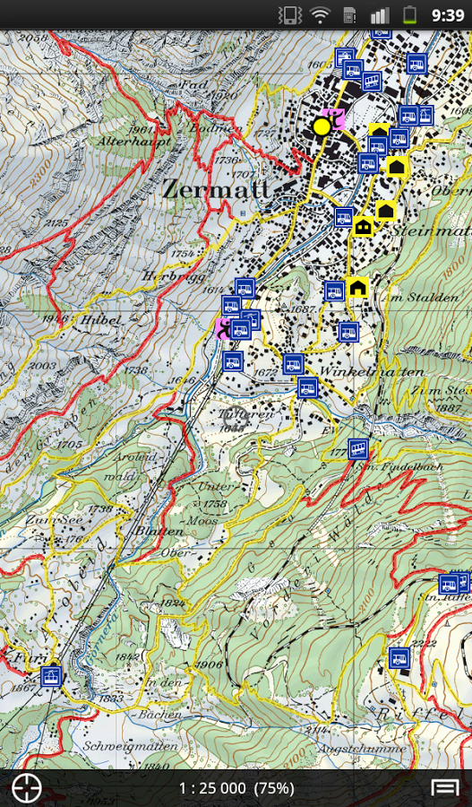 Swiss Map Mobile截图2