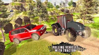 Heavy Duty Tractor Pull: Tractor Towing Games 2018截图4