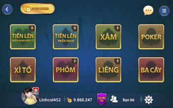 Game bai Online - Vua danh bai截图2