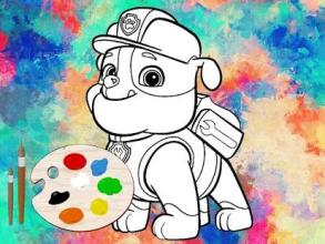 Coloring Paw Patrol Pro截图2