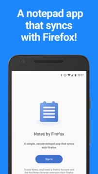 Notes by Firefox截图