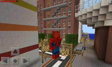 Mod PE :Spiderman City截图1