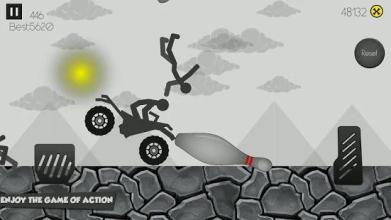 Ragdoll Stickman Bike Destruction截图4