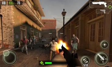 Dead Zombie Overkill Attack Target 3D截图1