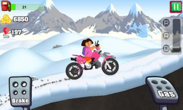 Super Dora Motor Climbing - dora games kids截图2