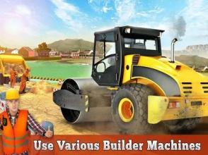 Real Road Construction Simulator - Excavator Games截图1