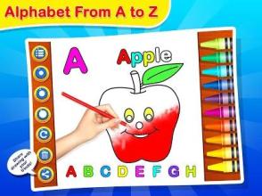 ABC Drawing Book For Kids - Coloring Game截图4