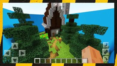 Find the Button Mini-game Houses. Map MCPE截图3