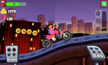 Super Dora Motor Climbing - dora games kids截图4