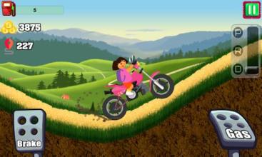 Super Dora Motor Climbing - dora games kids截图3