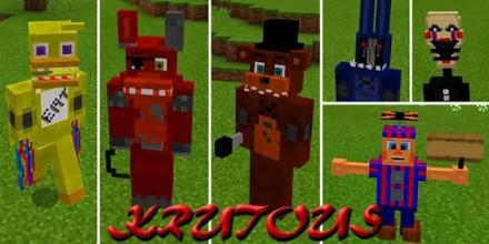 FNAF Horror Nights Mod for MCPE截图3