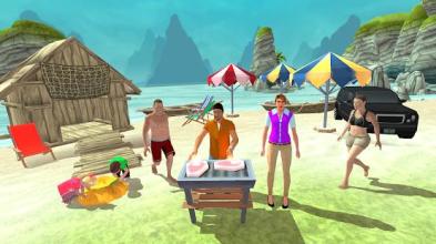 Happy Family Summer Fun Virtual Life Adventure截图4