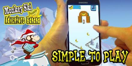 Monkey Ski Adventure Banana截图5