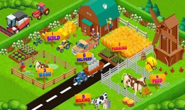 Cow Farm Manager: Cattle Dairy Farming Games截图3