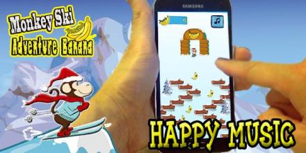 Monkey Ski Adventure Banana截图4