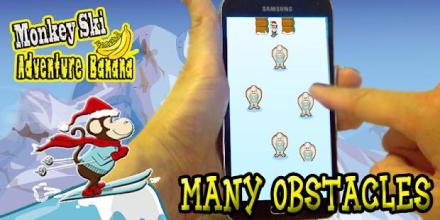 Monkey Ski Adventure Banana截图2