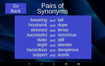 11+ Synonyms and Antonyms截图1