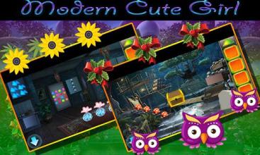 Best Escape Game 441 Modern Cute Girl Escape Game截图3