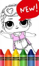 Free Surprise dolls Coloring Book截图1