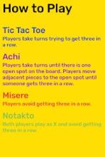 Tic Tac Toe - Variants截图5