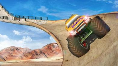 Vertical Ramp - Monster Truck Extreme Stunts截图2