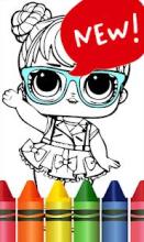 Free Surprise dolls Coloring Book截图3