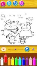 Peppa Coloring Pages截图3