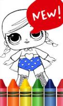 Free Surprise dolls Coloring Book截图2