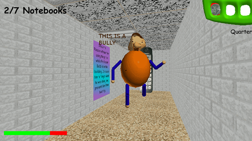 Baldis Basics in school截图2