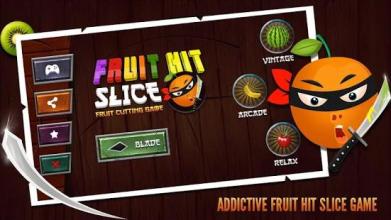 Fruit hit slice - Fruit cutting game截图4