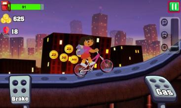 Super Dora Climb Bicycle - dora games for kids截图5