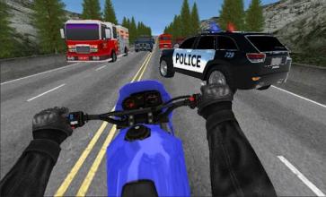 BIKERS vs COPS HD - 3D Racing Game截图1