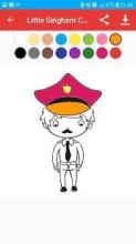 Little Singham Coloring Pages Educational Basics截图4