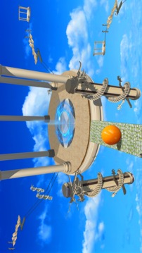 滚动天空球3D：平衡复活球截图