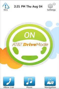 AT&amp;T DriveMode截图