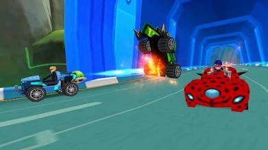 3D ladybug Go Kart: Buggy Kart Racing截图1