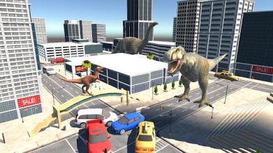 Dinosaur Simulator - City destroy截图2