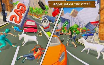 Angry Goat Simulator 3D: Mad Goat Attack截图1