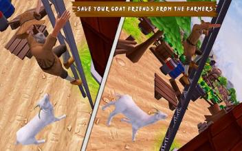 Angry Goat Simulator 3D: Mad Goat Attack截图2