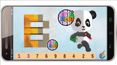 Panda Basics Education & Learning Color By number截图2