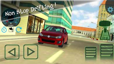 Golf Drift In the City Simulation截图2